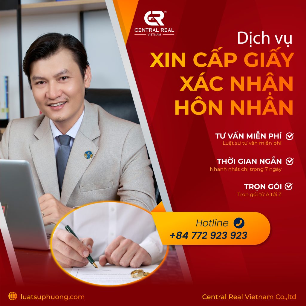 Xin cấp giấy xác nhận hôn nhân