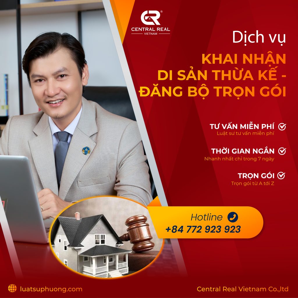 Khai nhận di sản thừa kế – Đăng bộ trọn gói